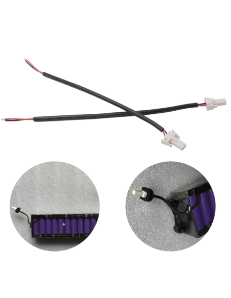 Cable conector luz trasera batería patinete Xiaomi Mijia M365