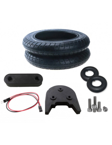 Instalación de neumáticos de 10 pulgadas (2) con kit.