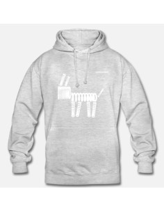 Sudadera Massdumper Modelo Dog Basic gris