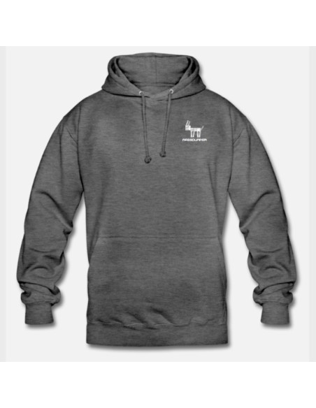 Sudadera Massdumper Modelo Dog Basic Gris Oscuro