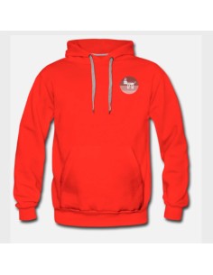 Sudadera Massdumper Modelo Dog Basic Roja 2