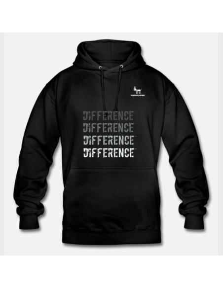 Sudadera Massdumper Modelo Difference Negra