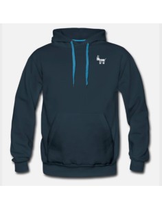 Sudadera Massdumper Modelo Moto Azul 2