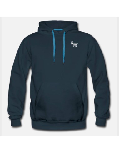 Sudadera Massdumper Modelo Moto Azul