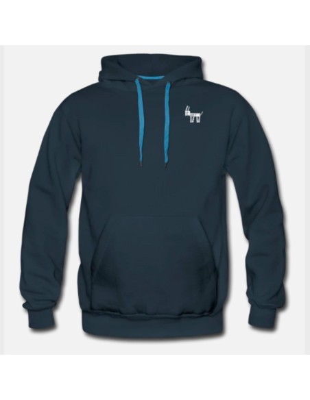 Sudadera Massdumper Modelo Moto Azul