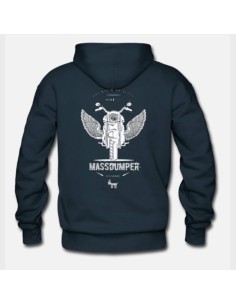 Sudadera Massdumper Modelo Moto Azul