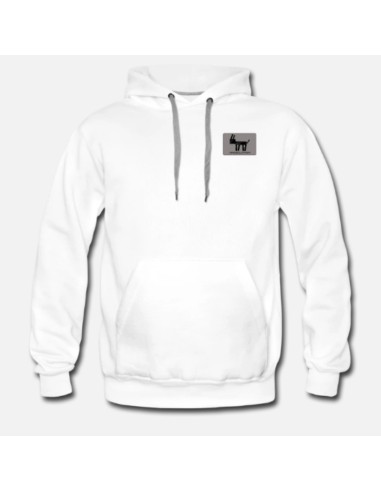 Sudadera Massdumper Modelo Dog Basic Blanca