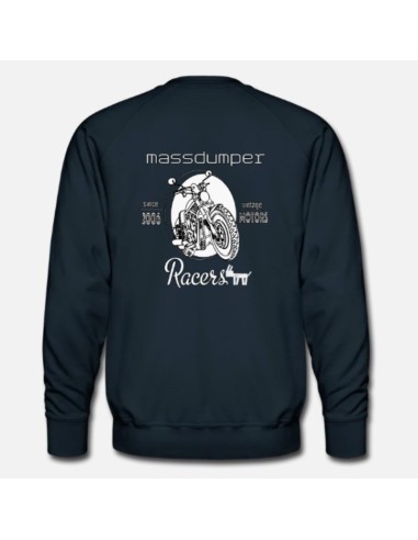 Sudadera Massdumper Modelo Racers Azul