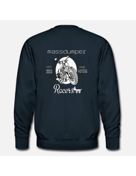 Sudadera Massdumper Modelo Racers Azul